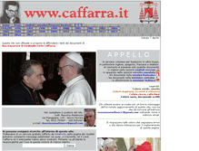 Tablet Screenshot of caffarra.it